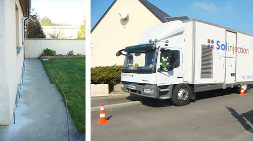 sol injection, Safeclay, sinistres engendrés, tassement différentiel des dal